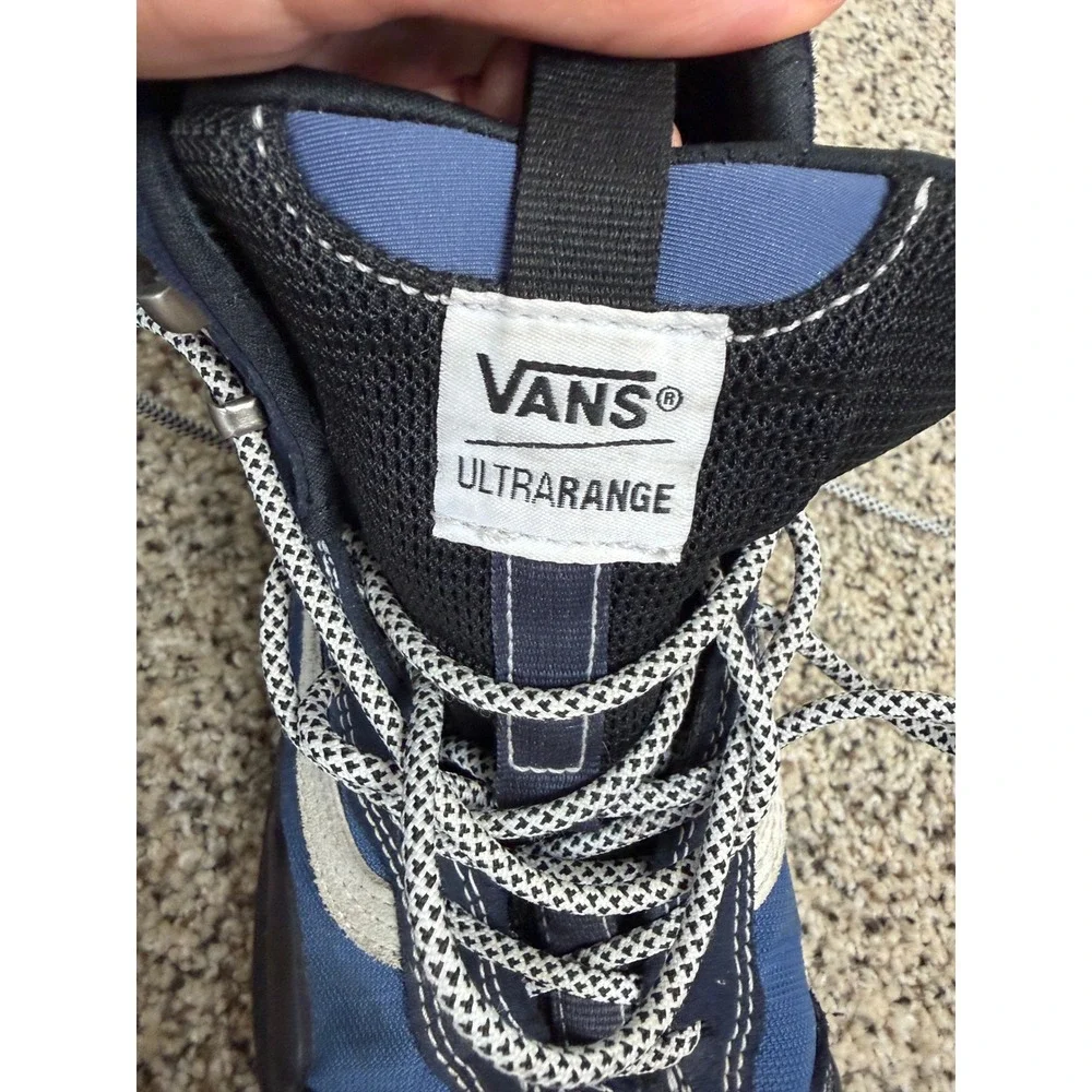 Vans UltraRange Boots Mens 10 EXO Hi MTE-3 Gore-Tex Waterproof Blue Black